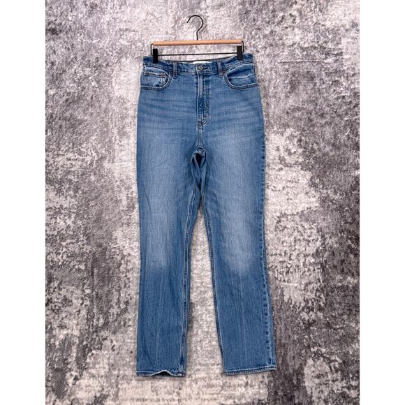Abercrombie & Fitch Denim - Abercrombie & Fitch Jeans 31 / 10 Womens 90s Slim Straight Ultra High Rise